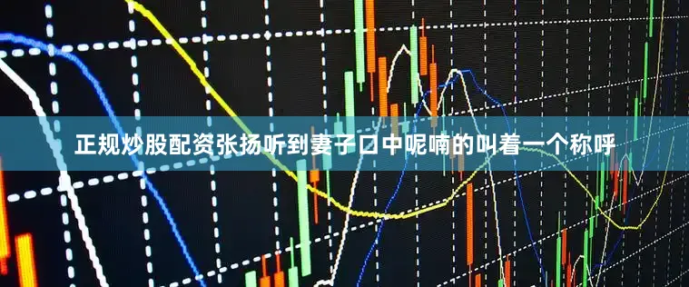 正规炒股配资张扬听到妻子口中呢喃的叫着一个称呼